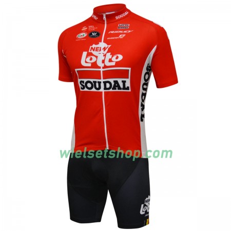 Fietskleding (Fietsshirt + Korte Koersbroek) Ronde van Frankrijk 2018 Lotto-Soudal N001